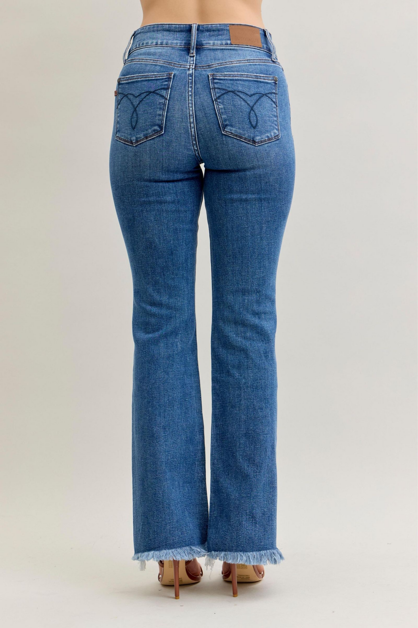 Judy Blue HW Bootcut Double Button