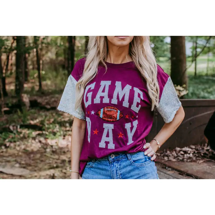 Embroidery Game Day Tee