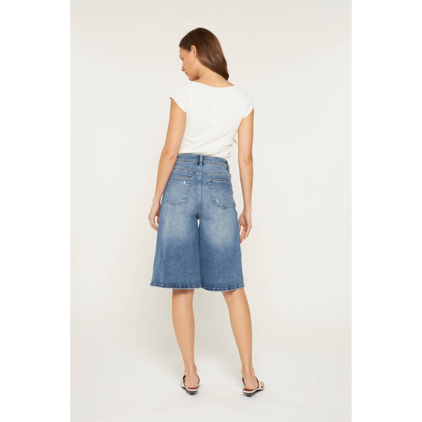 SUPER HIGH WIDE BERMUCA SHORTS