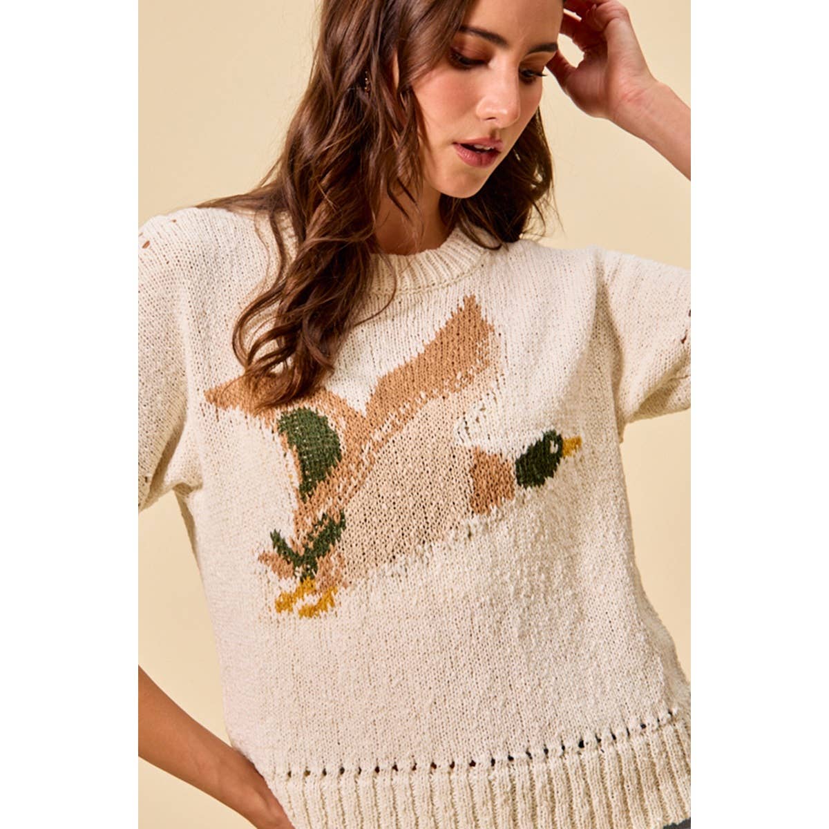FLYING DUCK SWEATER TOP