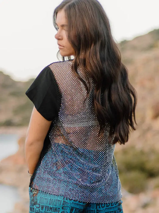 Leave A Little Sparkle Top