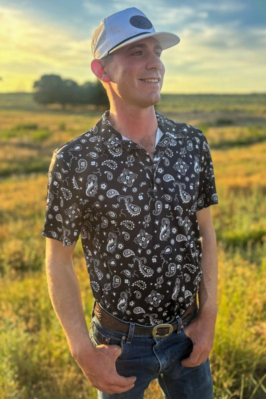 Bandana Country Mens Polo