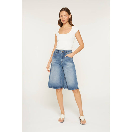 SUPER HIGH WIDE BERMUCA SHORTS