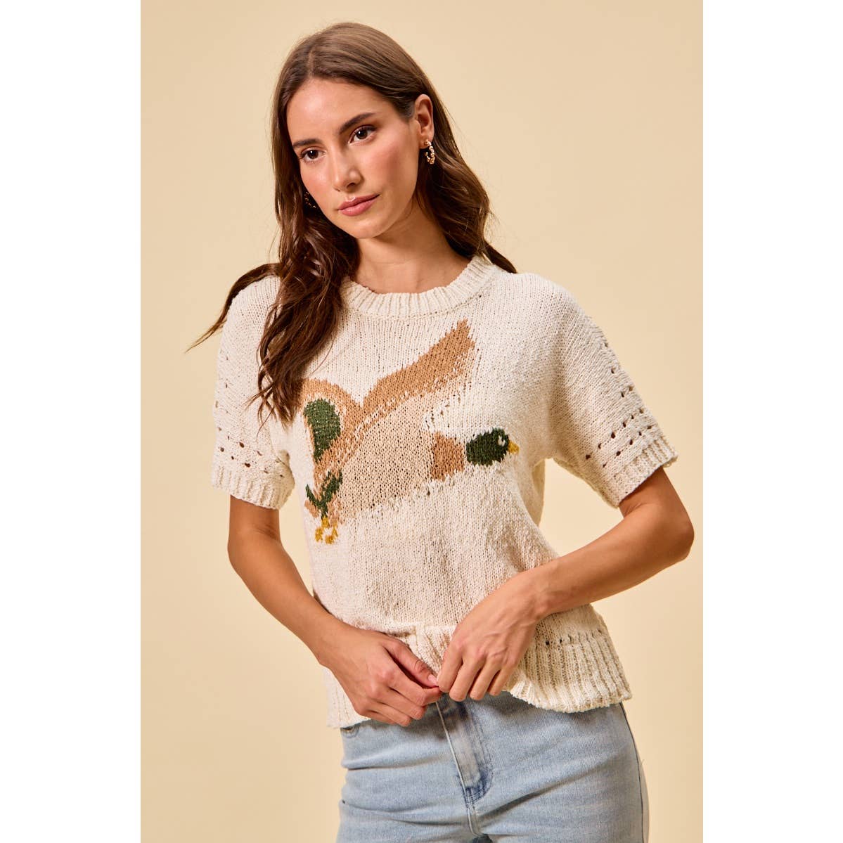 FLYING DUCK SWEATER TOP