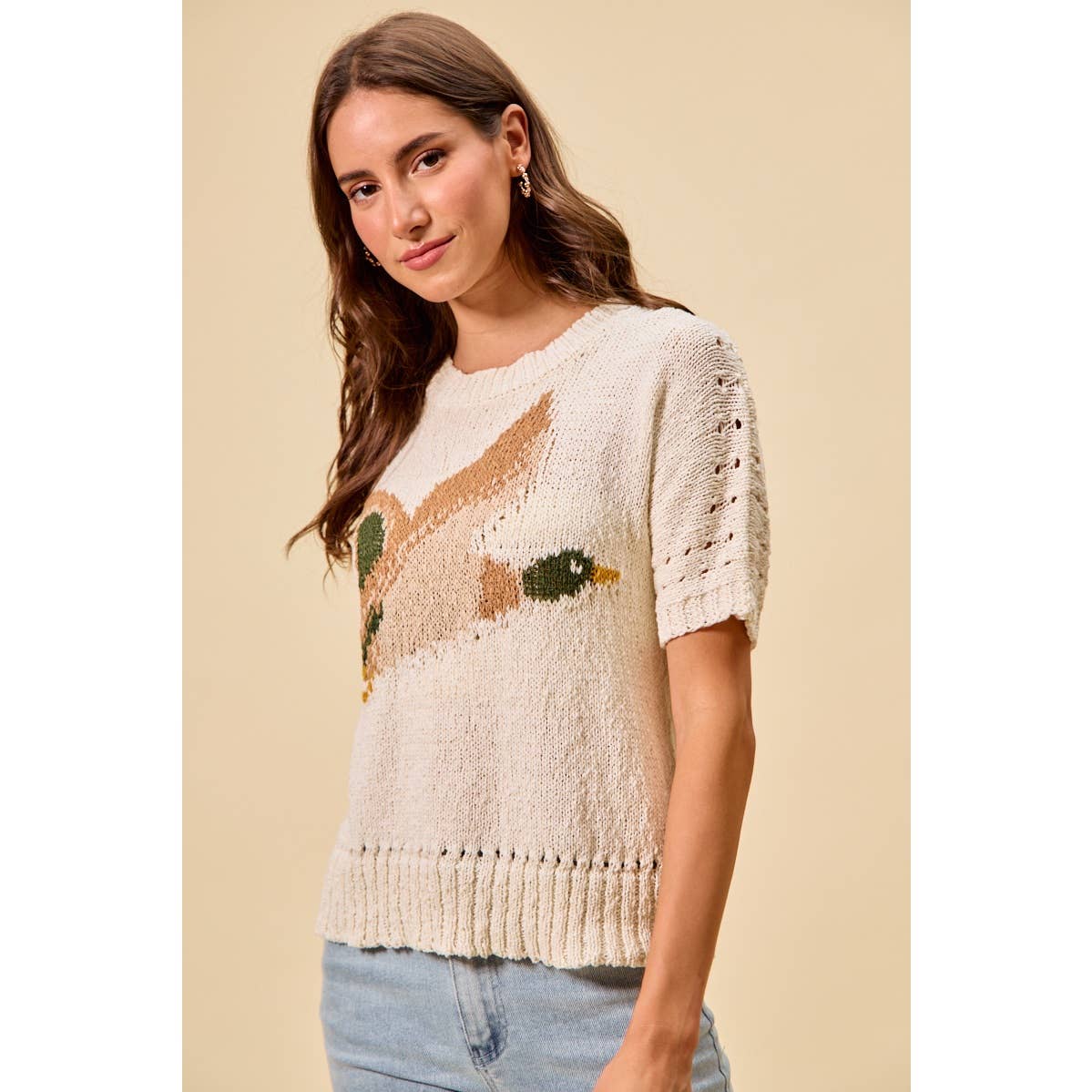 FLYING DUCK SWEATER TOP