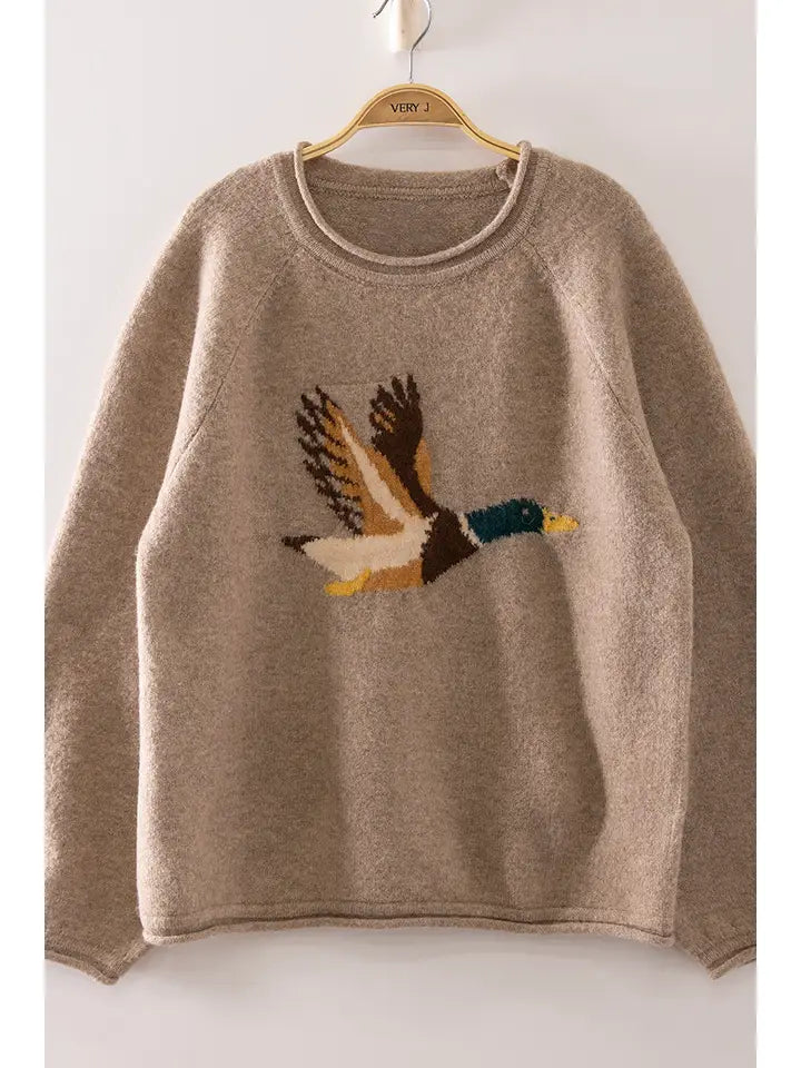Mallard in Flight Sweater