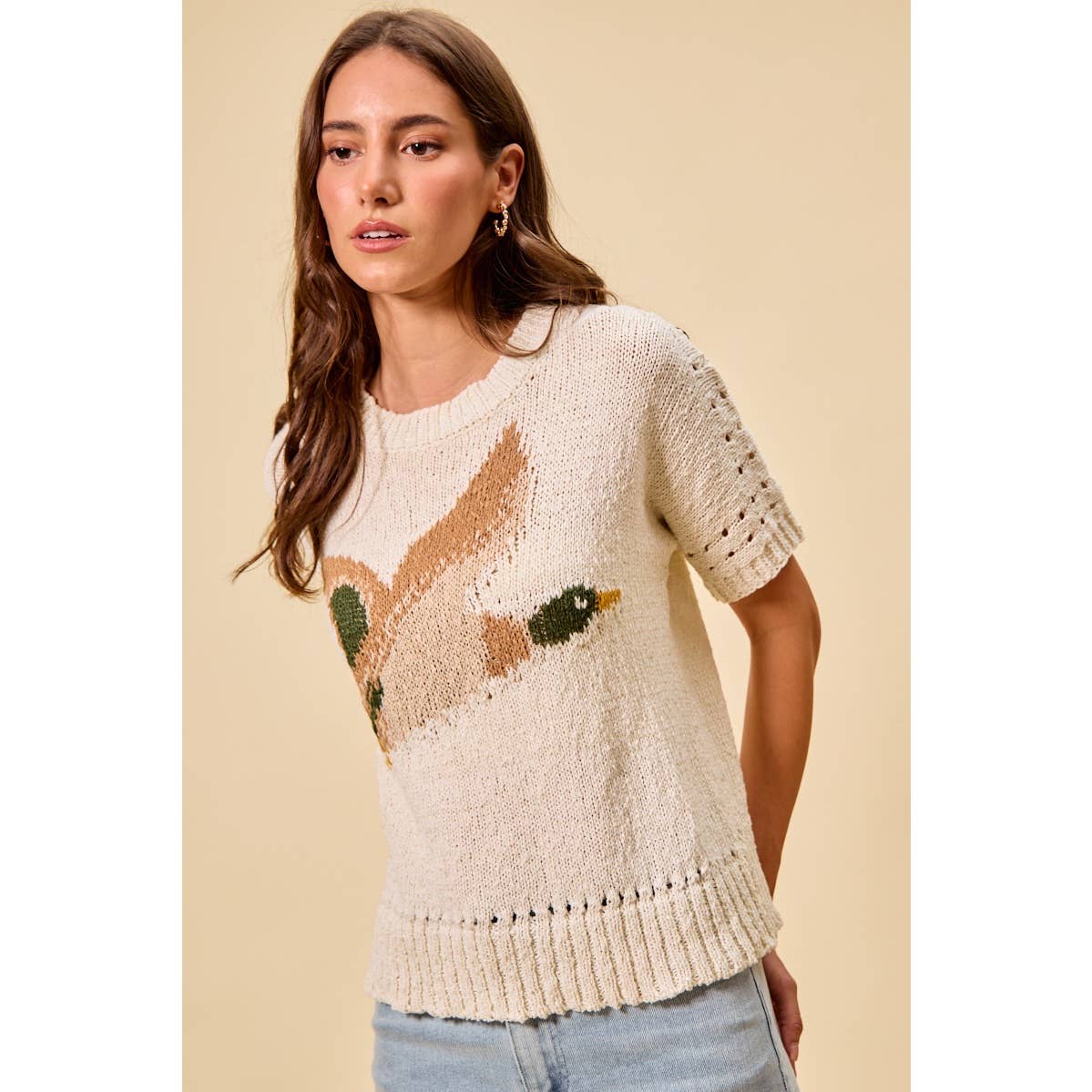 FLYING DUCK SWEATER TOP