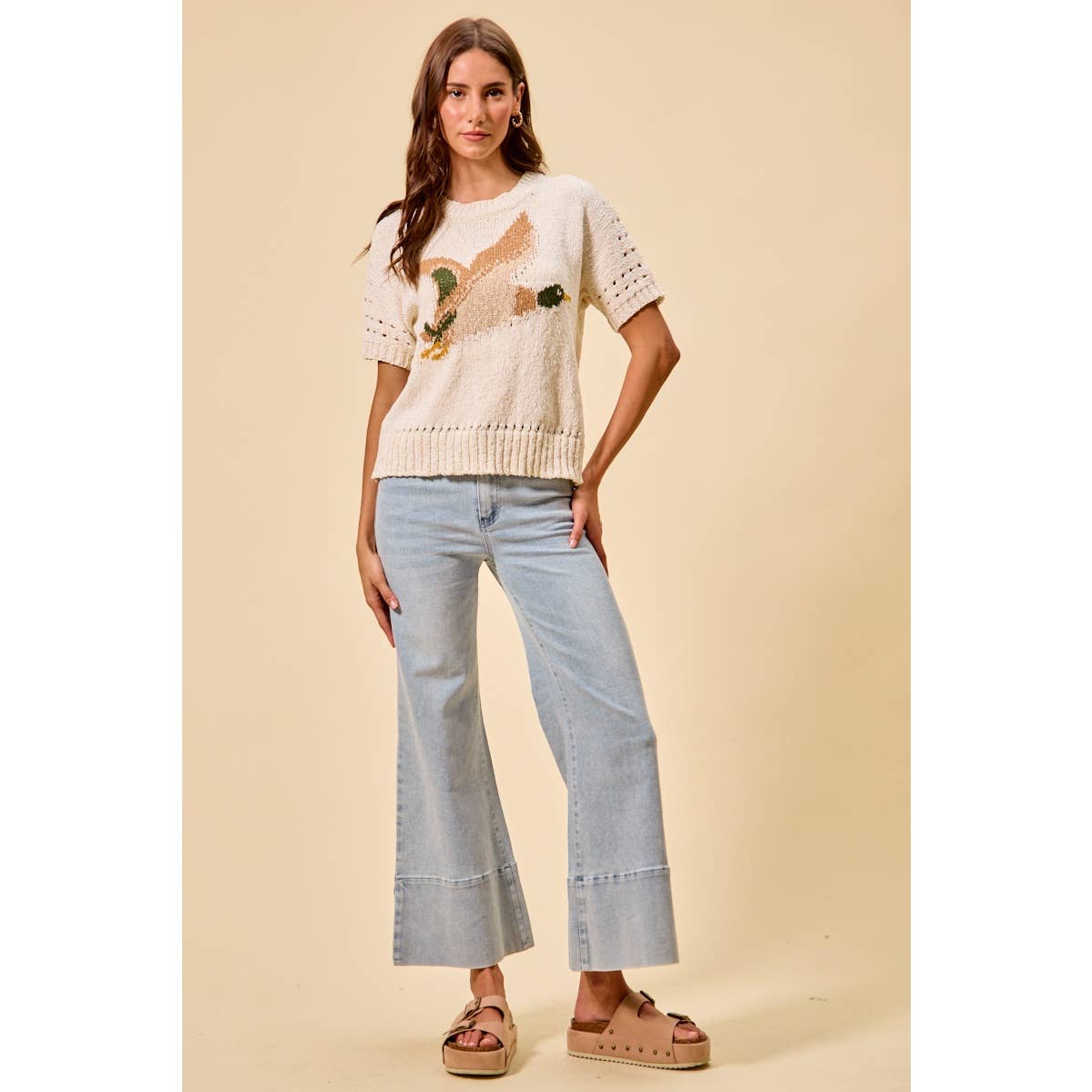 FLYING DUCK SWEATER TOP