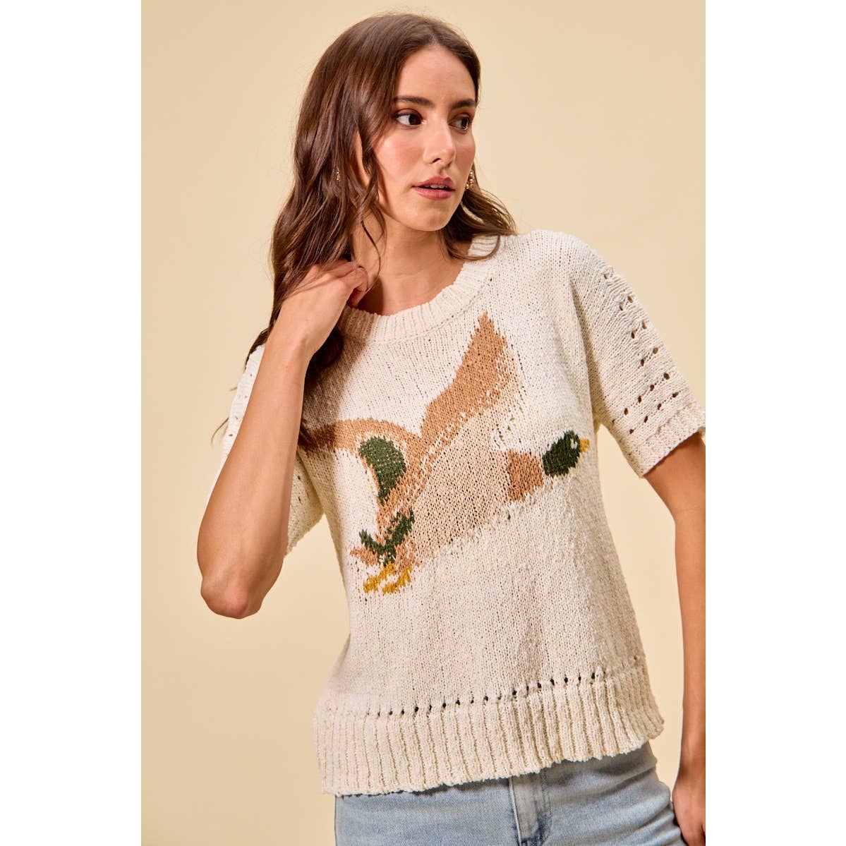 FLYING DUCK SWEATER TOP