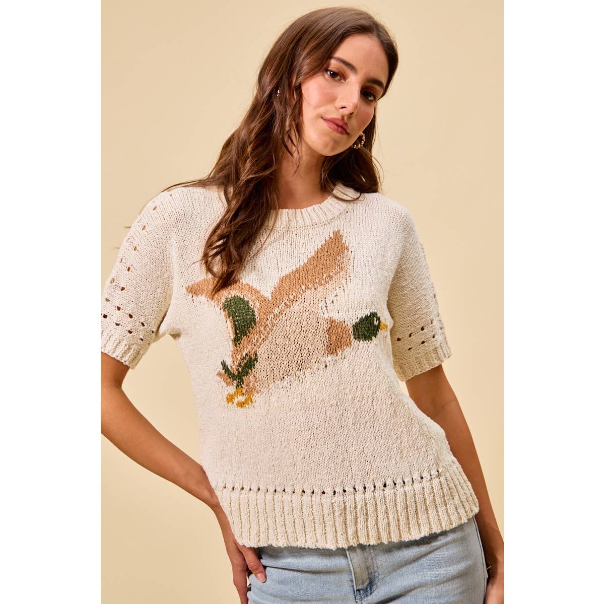 FLYING DUCK SWEATER TOP