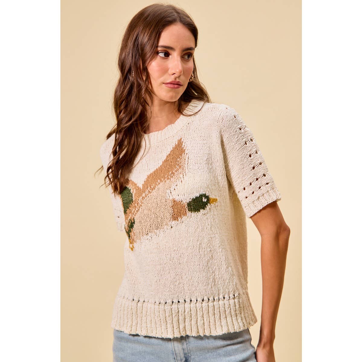 FLYING DUCK SWEATER TOP