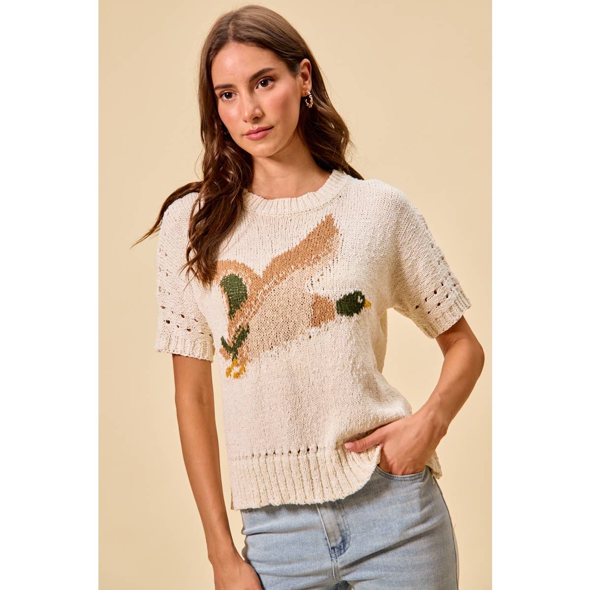 FLYING DUCK SWEATER TOP