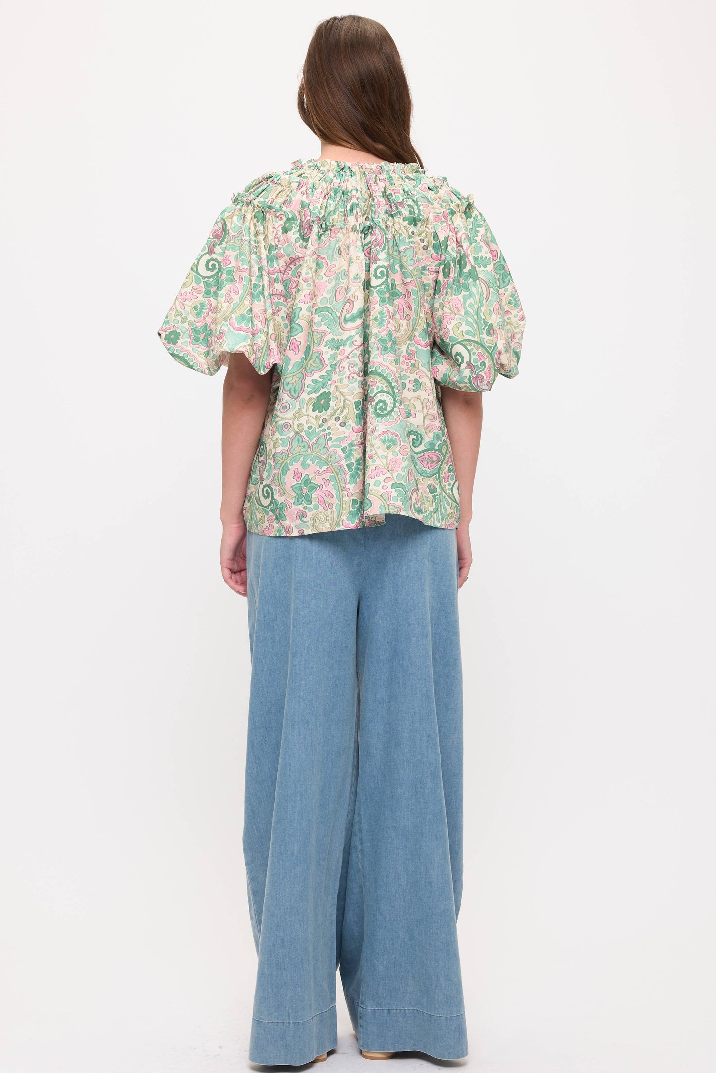Paisley Blouse Top